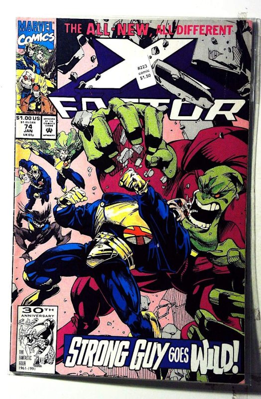 X-Factor #74 (1992) Marvel Comics 1st Print Comic Book