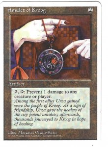 Magic the Gathering: 4th Edition - Amulet of Kroog