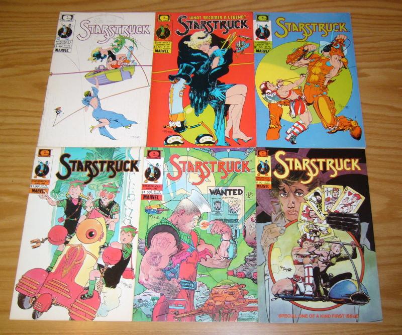 Starstruck #1-6 FN/VF complete series - epic comics - elaine lee - mike kaluta