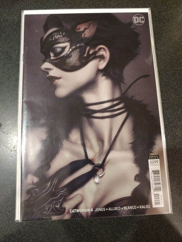 Catwoman #4 (vol. 5) COVER B STANLEY LAU ARTGERM JOELLE JONES KEY DC VF/NM HOT!