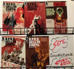 BPRD HELL ON EARTH RUSSIA (2011-2012) 1-5 Mignola, Arcudi, Tyler Crook complete