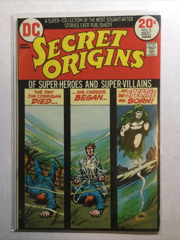 Secret Origins 5 Very Fine Vf 8.0 Dc Comics