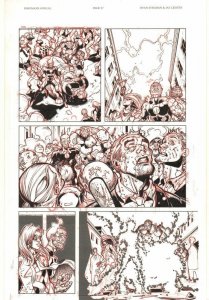 Inhuman Annual #1 p.27 - 2015 art by Jay Leisten