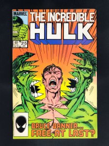 The Incredible Hulk #315 (1986)
