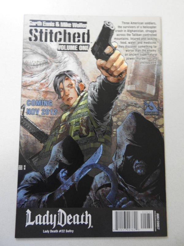 Lady Death Boundless #22 Sultry Cover (2012) NM- Condition!