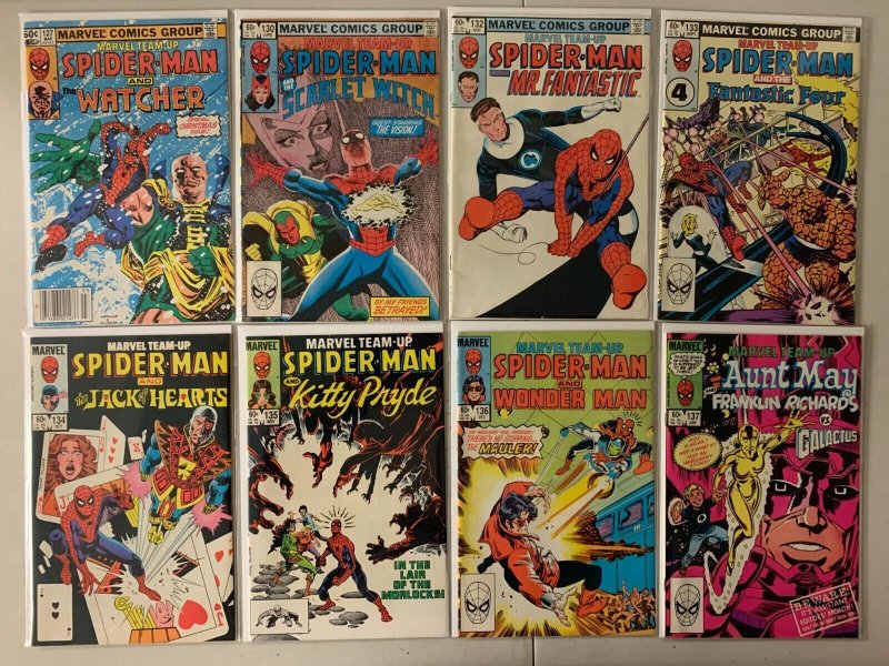 Marvel Team-Up comics lot #108-149 + 2 annual 37 diff avg 6.0 (1981-85)