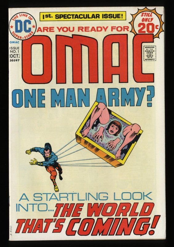 Omac #1 VF/NM 9.0