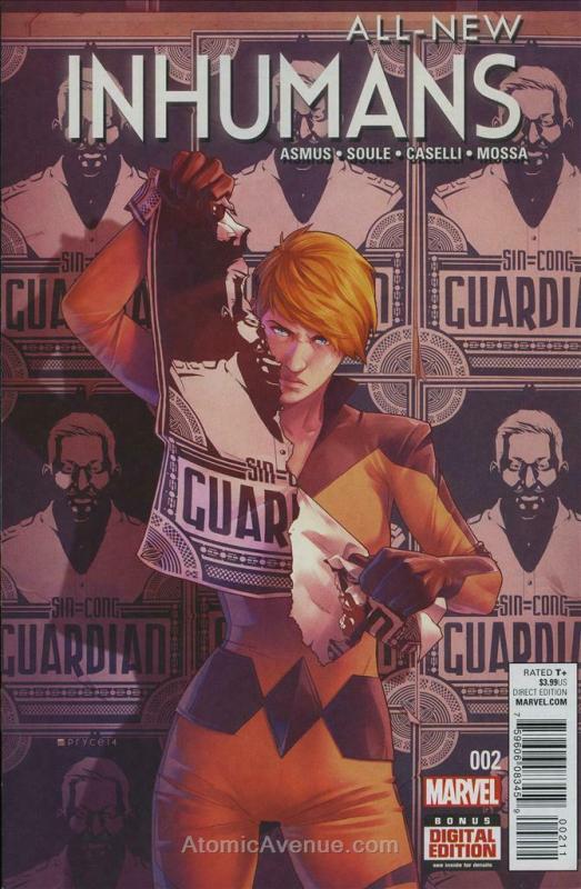 All-New Inhumans #2 VF/NM; Marvel | save on shipping - details inside