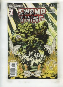 SWAMP THING #1 (9.2) SIGNED BY YANICK PAQUETTE!! 2011