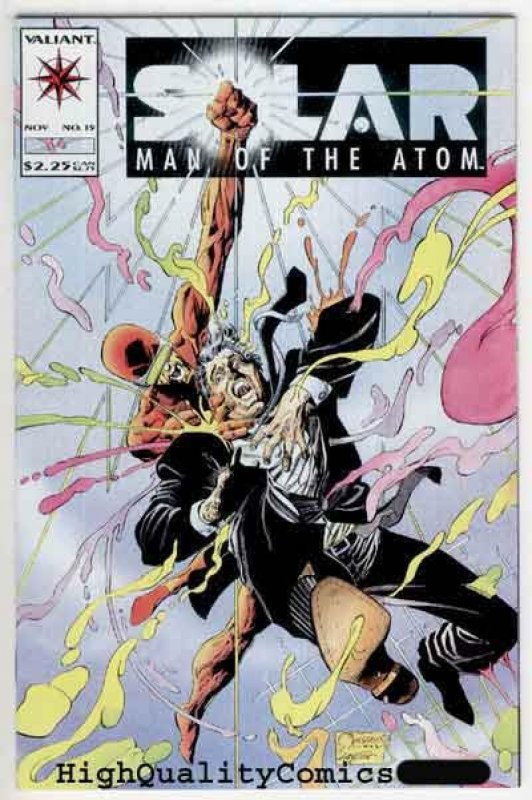 SOLAR - MAN of the ATOM #15 16 17 18, NM+, Valiant, Joe Quesada, Spider, 1992