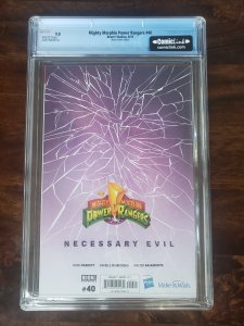 Mighty Morphin Power Rangers 40 CGC 9.8 Make-A-Wish Orange Ranger Virgin Variant