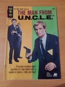 The Man from U.N.C.L.E. #12 ~ FINE FN ~ (1967, Western Publishing Comics)