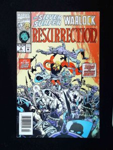 Silver Surfer Warlock Resurrection #2  Marvel Comics 1993 Vf Newsstand