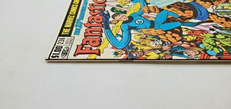 Fantastic Four #236 20th Anniversary-Marvel 1981- NM