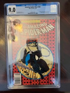 Amazing Spider Man #300 (1988) - CGC 9.0 - 1st Venom