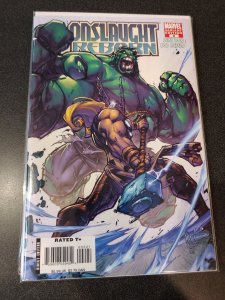 ​ONSLAUGHT REBORN #2 HULK VS.THOR VARIANT EDITION Marvel Comics 2006 VF+/NM