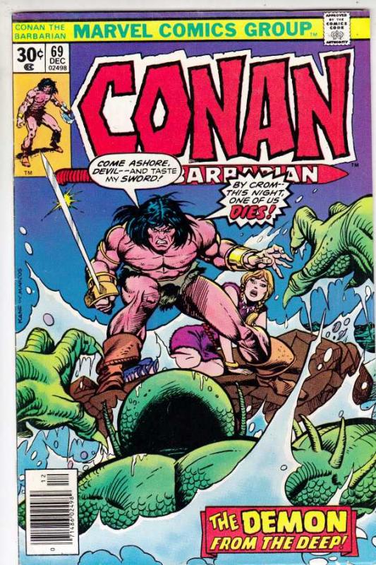 Conan the Barbarian #69 (Dec-76) VF/NM High-Grade Conan the Barbarian