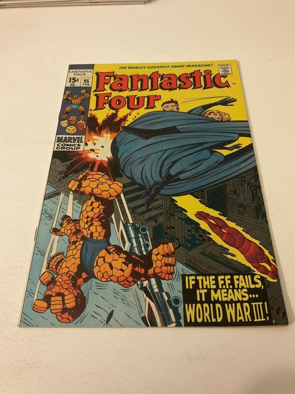 Fantastic Four 95 Fn/Vf Fine/Very Fine 7.0 Marvel Comics