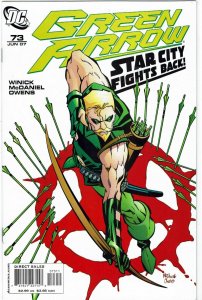 Green Arrow #73 (2001 v3) Judd Winick Black Canary Speedy NM