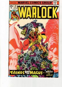 Warlock #10 1975 Starlin art Thanos vs Magus Super-High-grade  NM Lynchburg CERT