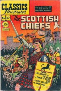 Classics Illustrated (Gilberton) #67 GD ; Gilberton | low grade comic Scottish C