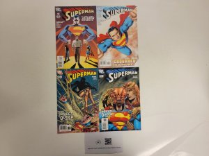 4 Superman DC Comic Books #672 673 713 714 73 TJ19