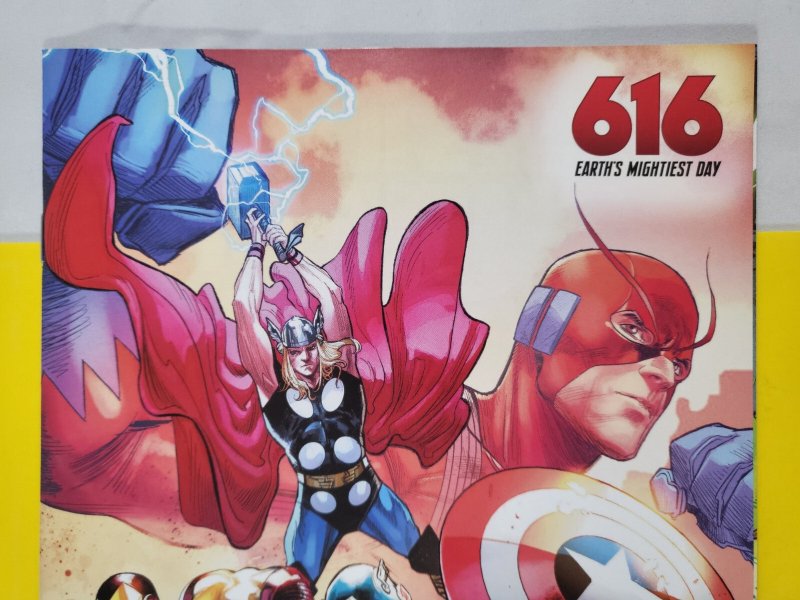 Avengers #25 616 Day Marco Checchetto Variant 2025 Marvel Comics