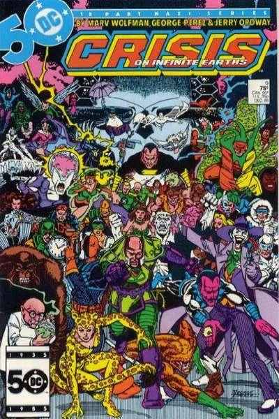 Crisis on Infinite Earths #9, VF+