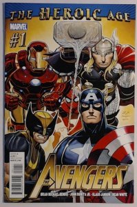 Avengers #1 (Marvel, 2010) John Romita Jr., CAMEO OF AZARI T'CHALLA