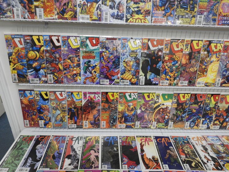 Huge Lot 130+ Comics W/ Cable, and Gambit!! Avg VF Condition!