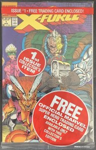 X-Force #1 Newsstand Edition! (1991, Marvel) Poly-Bagged w/ Card. NM/MT