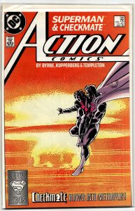 Action Comics #598 Direct Edition (1988) Checkmate