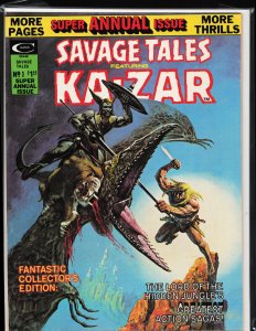 Savage Tales (1971 Magazine) Annual #1