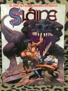 SLAINE - TITAN BOOKS UK TPB - 1st PRINT 1984 - VF+++ RARE MILLS & McMAHON