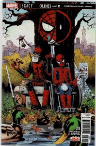 Spider-Man/Deadpool #29 (2018) NM+, Spider-Man and Deadpool vs. ... Deadpool?