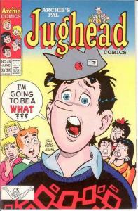 JUGHEAD 46 VF-NM June 1993 I am going to be a what?