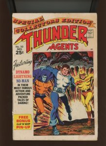 (1969) T.H.U.N.D.E.R. Agents #20: SILVER AGE! (3.0/3.5)