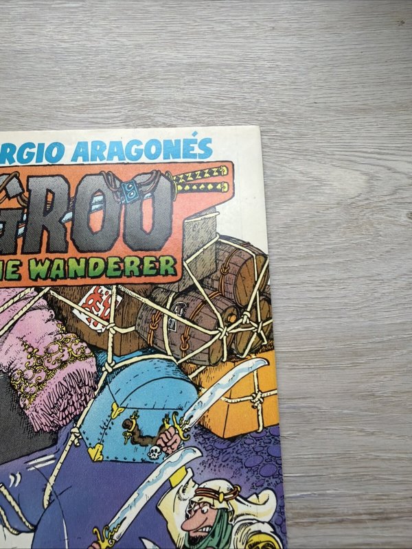 Groo The Wanderer #3 Pacific Comics Signed No Coa