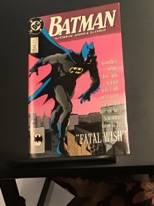 Batman #430 (1989) Fatal wish. High-grade key NM- WOW!