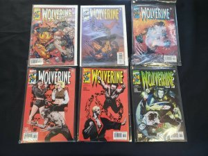 WOLVERINE 6PC (VF) ISSUES #157-162, THE BEST THERE IS, THE HUNTED 2000-01 