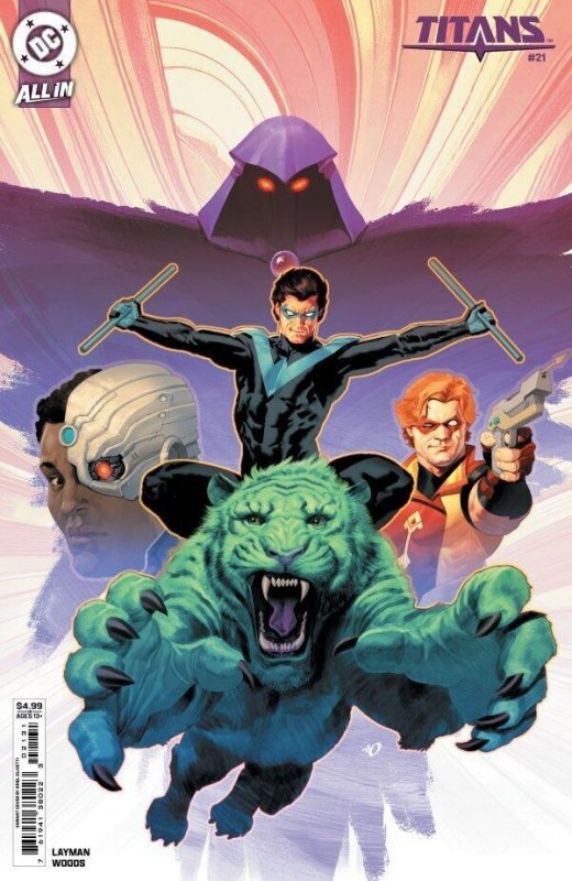 Titans #21 Cover A, B, C, D, or E (Pick a Variant) Bagged & Boarded (DC 2025)