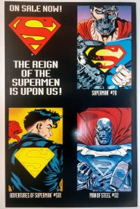 Action Comics #687 (9.2, 1993) Die-cut cover, 1st solo story featuring Eradic...