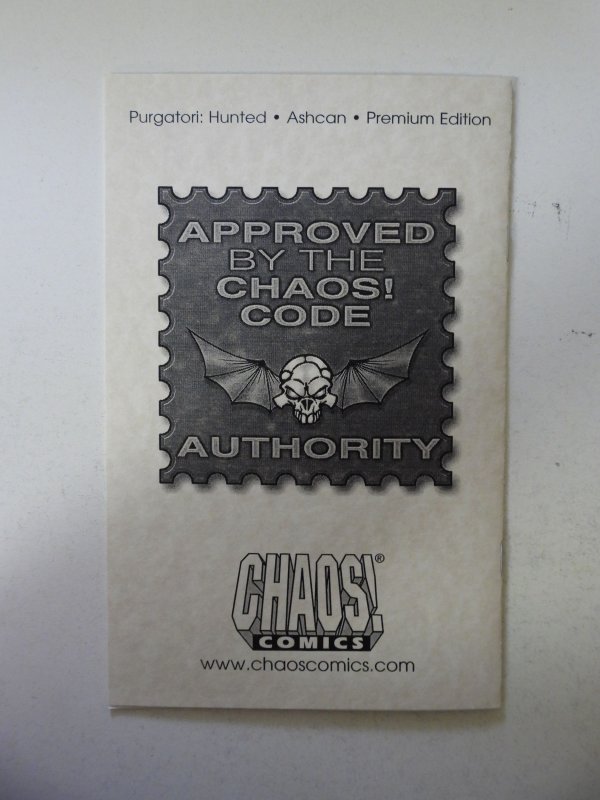 Purgatori: Hunted Ashcan LDT 50 VF/NM Condition