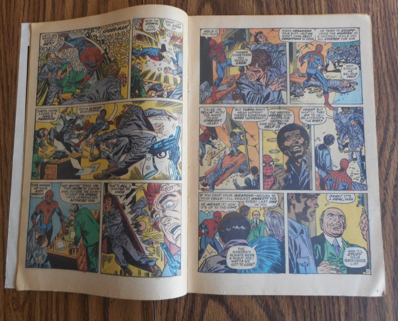 Amazing Spider-man # 99 Classic Gil Kane Prison Brake Cover