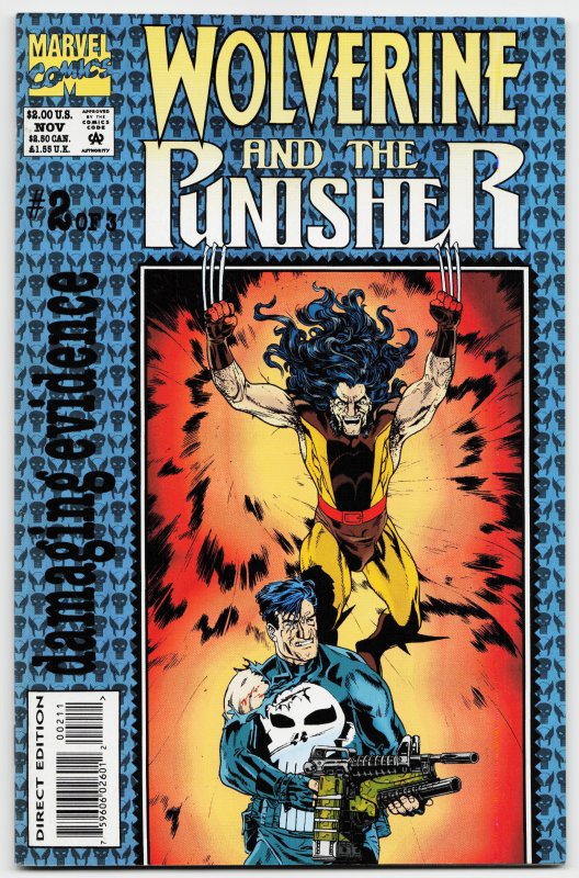 Wolverine and the Punisher: Damaging Evidence #2 (1993) Punisher