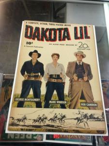 Dakota Lil Fawcett Movie Comic #NN  VG/VG+ 1949 Photo Cover