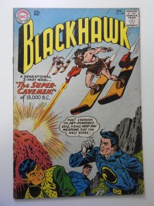 Blackhawk #189 (1963) VG Condition Centerfold detached bottom staple
