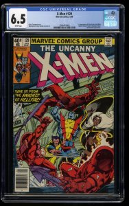 X-Men #129 CGC FN+ 6.5 White Pages 1st Kitty Pryde White Queen Sebastian Shaw!