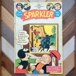 SPARKLER COMICS #98 GD (1951) NANCY & SLUGGO | CASEY RUGGLES Pre-Code BUSHMILLER