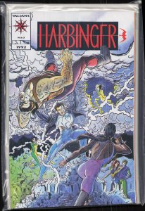 Harbinger #0 Second Print Cover (1992) Harbinger
